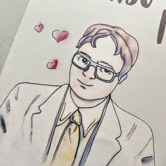 The Office I Love You Card - Picture 2 of 3